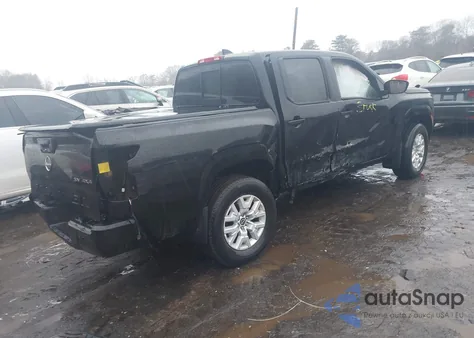 2022 Nissan Frontier Sv 4X4 z USA, uszkodzony, nr VIN 1N6ED1EK5NN605522